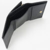 GUCCI 735829 Tri-fold wallet GG Marmont with coin purse leather black unisex | Luna Bags - Image 3