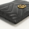 GUCCI 627064 Coin Purse Double G Wallet with key chain leather black Women | Luna Bags - Image 4
