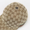 GUCCI 200035 Baseball cap GG canvas cap GG canvas beige mens | Luna Bags - Image 12
