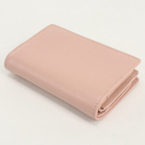 GUCCI GU86813 Card Case wallet Gucci Script Folded wallet leather pink Women | Luna Bags