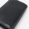 GUCCI 772640 0OP0N 1000 Card Case wallet Gucci Script Folded leather black Women | Luna Bags - Image 7