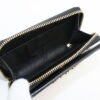 GUCCI 772639 0OP0N 1000 Bi-fold wallet Gucci Script Mini U-shaped zipper wallet leather black unisex | Luna Bags - Image 4