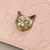 GUCCI 548057 Mini wallet linea cat Folded wallet leather Pink Women | Luna Bags - Image 7