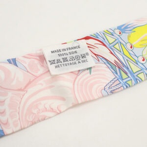 HERMES 063572S Scarf Twilly Dance Pacific shawl silk multi Women | Luna Bags