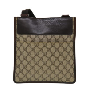 GUCCI GG Canvas Shoulder Bag PVC Leather Beige 27639  yk7163 | Luna Bags