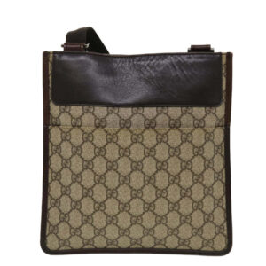 GUCCI GG Canvas Shoulder Bag PVC Leather Beige 27639  yk7163 | Luna Bags