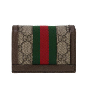 GUCCI GG Canvas Web Sherry Line Ofidia Wallet Beige Red Green 523155  yk7191 | Luna Bags